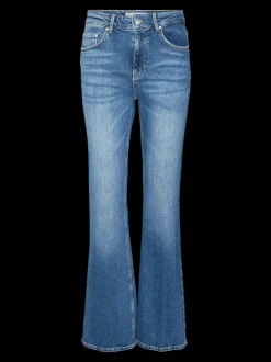 VMSELINA Hög Midja Utsvängd Passform Jeans