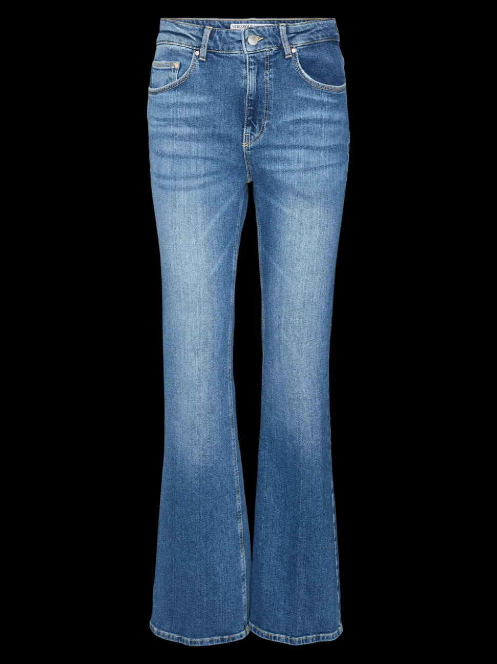 VMSELINA Hög Midja Utsvängd Passform Jeans