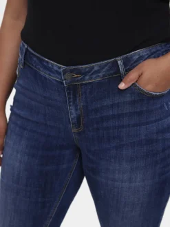 VMSEVEN Medelhög Midja Skinny Fit Jeans