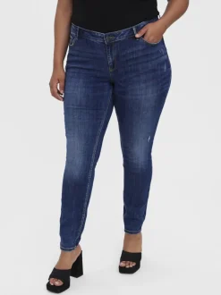 VMSEVEN Medelhög Midja Skinny Fit Jeans