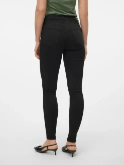 VMSEVEN Medelhög Midja Slim Fit Jeans