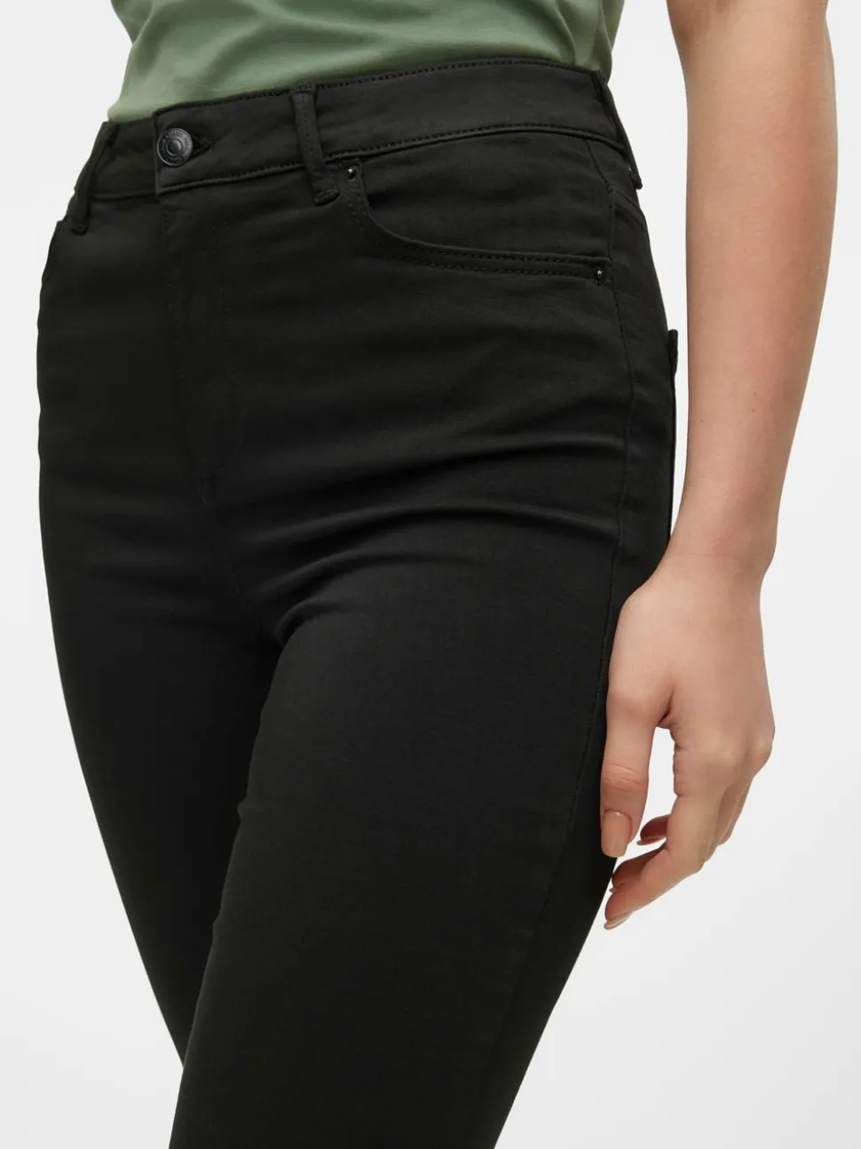 VMSEVEN Medelhög Midja Slim Fit Jeans