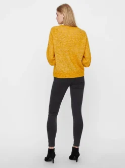 VMSEVEN Medelhög Midja Slim Fit Jeans