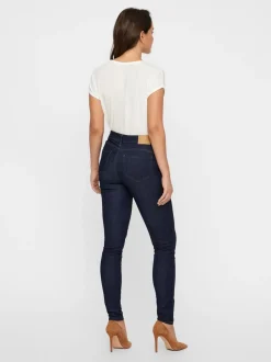 VMSEVEN Medelhög Midja Slim Fit Jeans