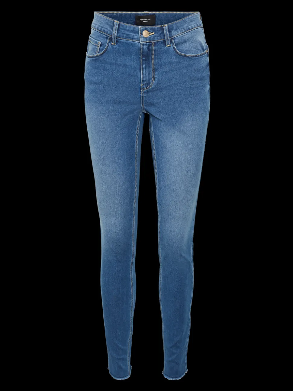 VMSEVEN Medelhög Midja Slim Fit Jeans