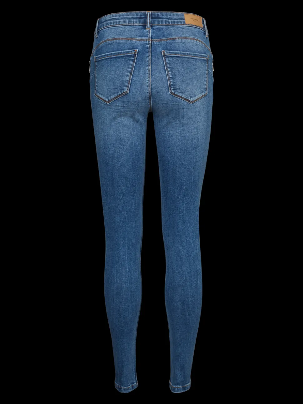 VMSEVEN Medelhög Midja Slim Fit Jeans