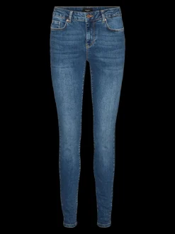 VMSEVEN Medelhög Midja Slim Fit Jeans