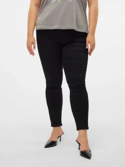 VMSEVEN Medelhög Midja Slim Fit Jeans