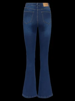 VMSIGA Hög Midja Utsvängd Passform Jeans