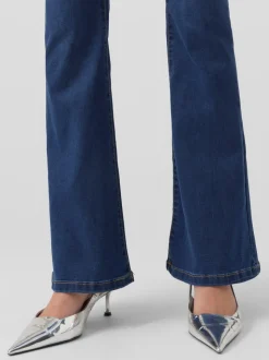 VMSIGA Hög Midja Utsvängd Passform Jeans