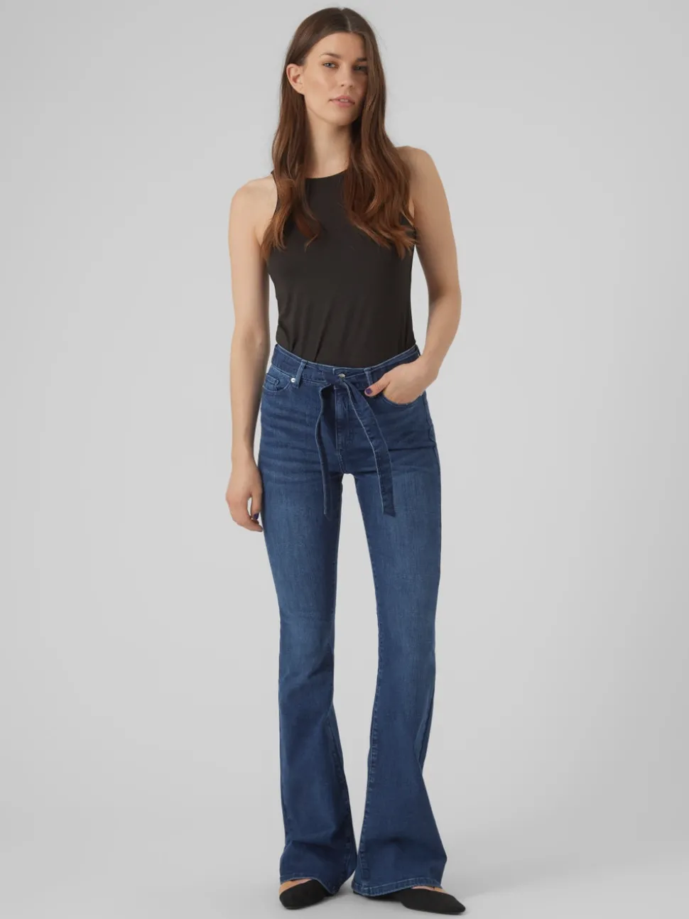 VMSIGA Utsvängd Passform Jeans
