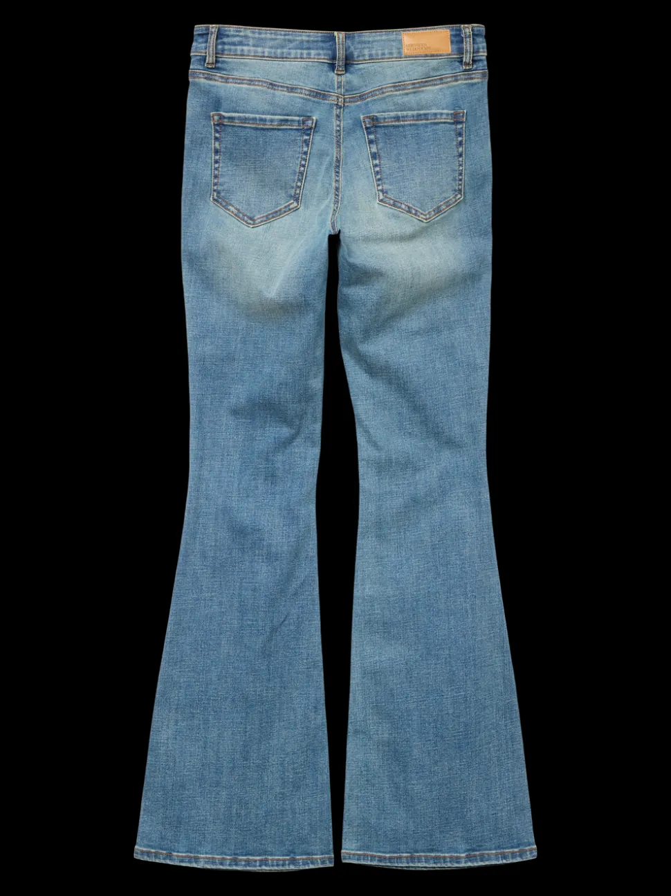 VMSIGI Låg Midja Utsvängd Passform Jeans