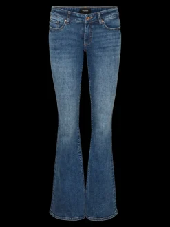VMSIGI Låg Midja Utsvängd Passform Jeans
