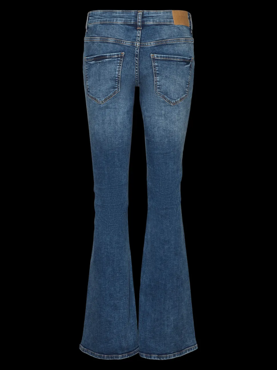 VMSIGI Låg Midja Utsvängd Passform Jeans
