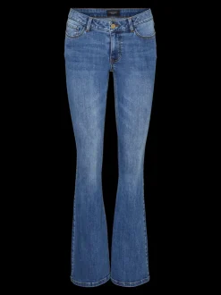 VMSIGI Låg Midja Utsvängd Passform Jeans