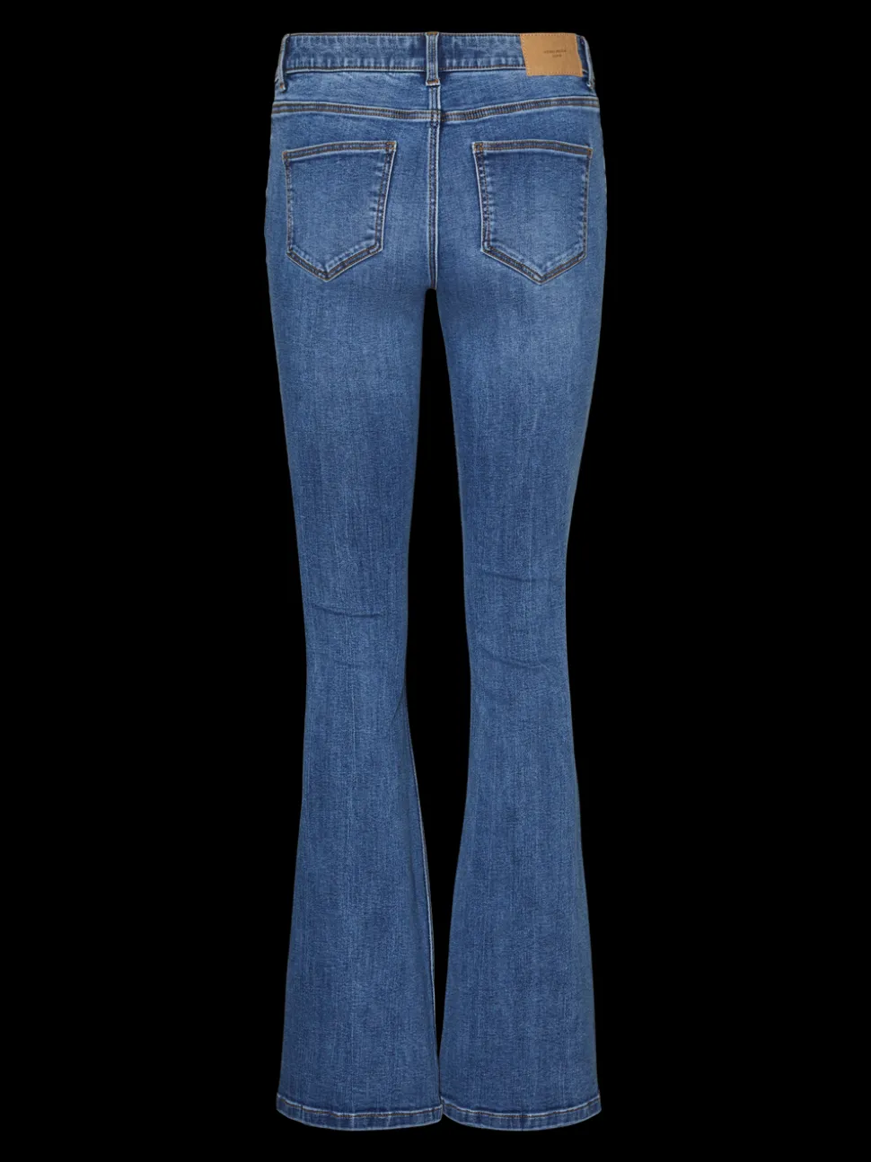 VMSIGI Låg Midja Utsvängd Passform Jeans