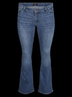 VMSIGI Låg Midja Utsvängd Passform Jeans