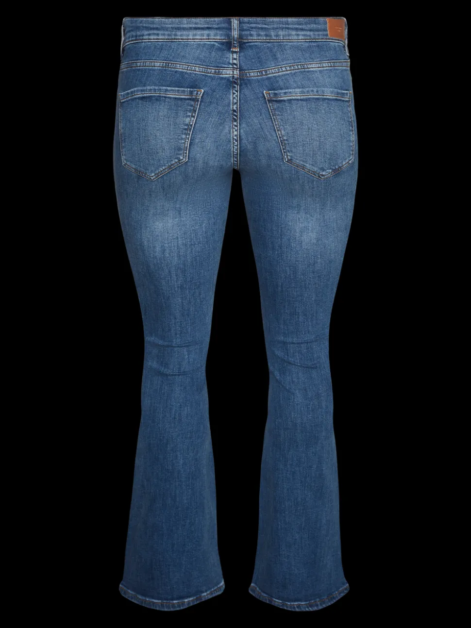 VMSIGI Låg Midja Utsvängd Passform Jeans