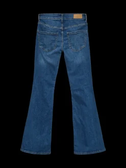 VMSIGI Låg Midja Utsvängd Passform Jeans