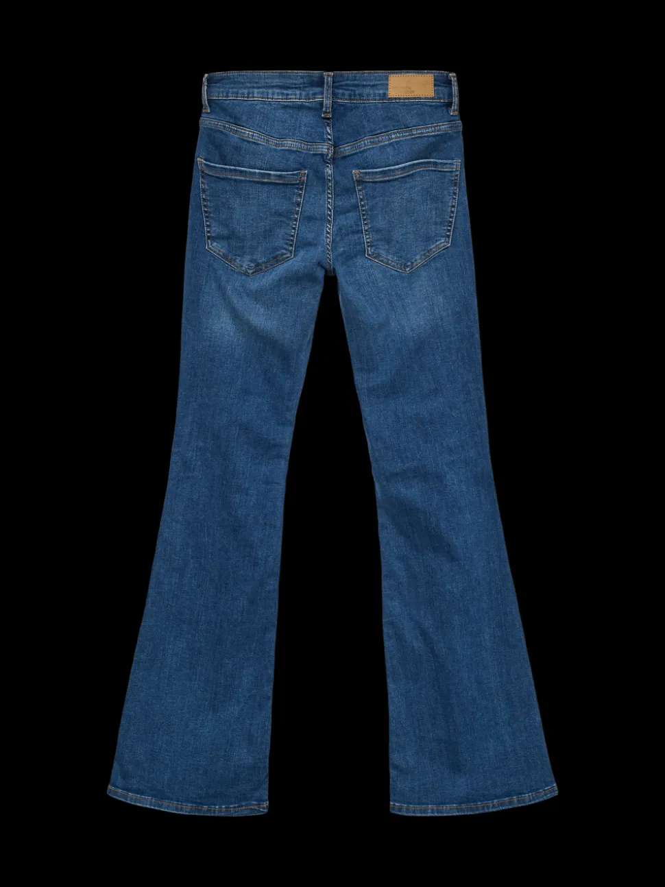 VMSIGI Låg Midja Utsvängd Passform Jeans