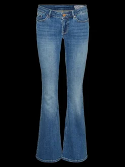 VMSIGI Låg Midja Utsvängd Passform Jeans