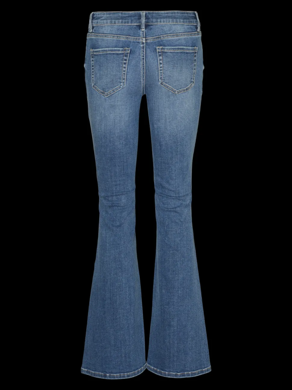 VMSIGI Låg Midja Utsvängd Passform Jeans