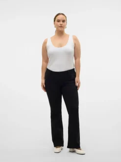 VMSIGI Låg Midja Utsvängd Passform Jeans