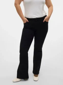 VMSIGI Låg Midja Utsvängd Passform Jeans