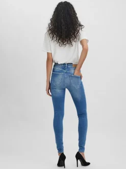 VMSOPHIA Hög Midja Jeans