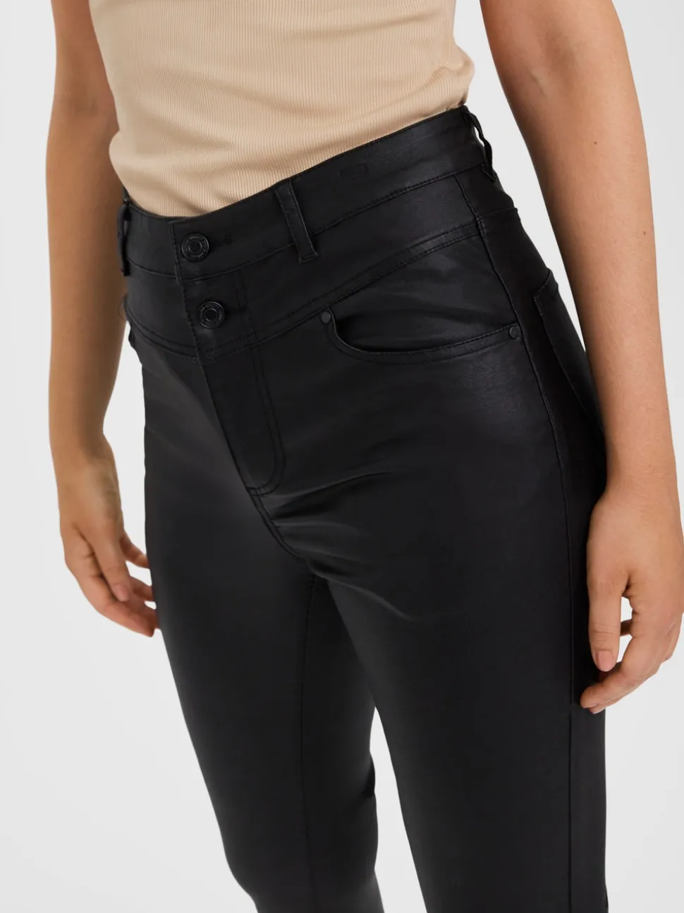 VMSOPHIA Hög Midja Skinny Fit Jeans