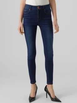 VMSOPHIA Hög Midja Skinny Fit Jeans