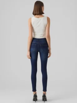 VMSOPHIA Hög Midja Skinny Fit Jeans