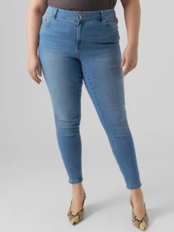 VMSOPHIA Hög Midja Skinny Fit Jeans