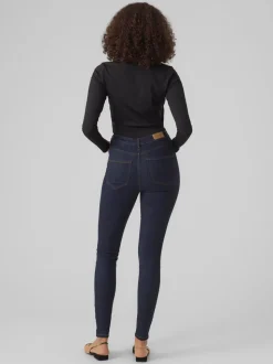 VMSOPHIA Hög Midja Skinny Fit Jeans