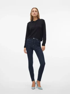 VMSOPHIA Hög Midja Skinny Fit Jeans