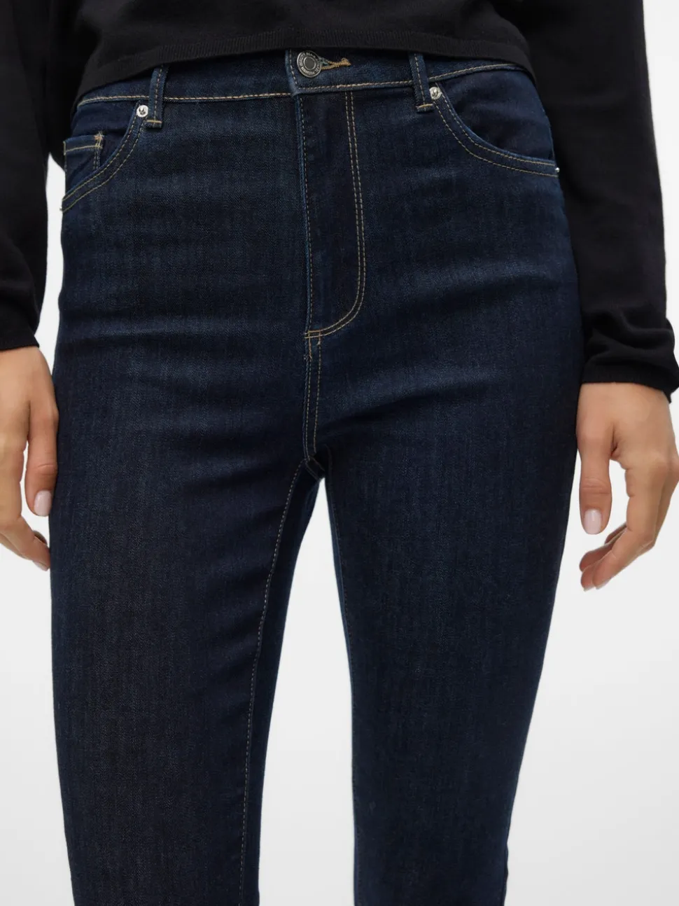 VMSOPHIA Hög Midja Skinny Fit Jeans