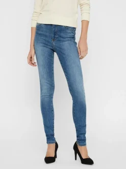 VMSOPHIA Hög Midja Skinny Fit Jeans