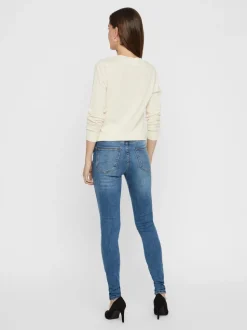 VMSOPHIA Hög Midja Skinny Fit Jeans