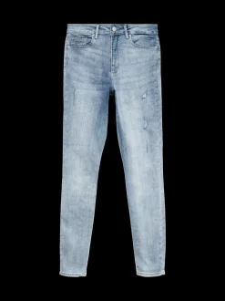 VMSOPHIA Hög Midja Skinny Fit Jeans