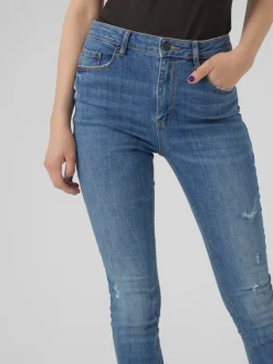 VMSOPHIA Hög Midja Skinny Fit Jeans