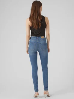VMSOPHIA Hög Midja Skinny Fit Jeans