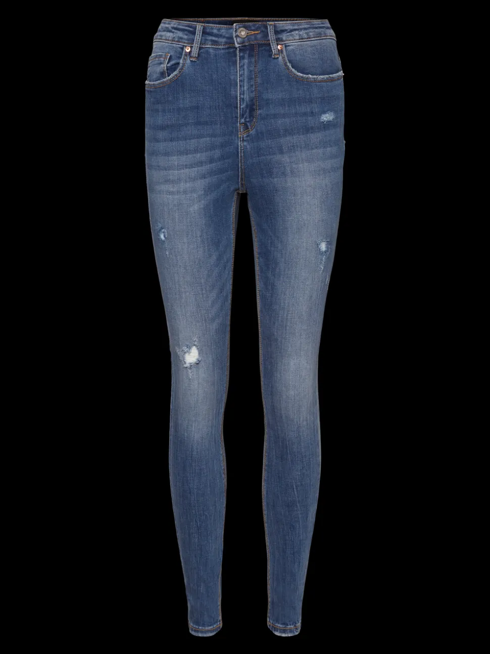 VMSOPHIA Hög Midja Skinny Fit Jeans