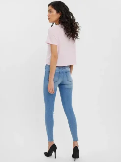VMSOPHIA Hög Midja Skinny Fit Jeans