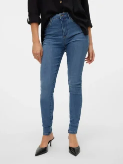 VMSOPHIA Hög Midja Skinny Fit Jeans