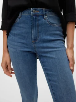 VMSOPHIA Hög Midja Skinny Fit Jeans
