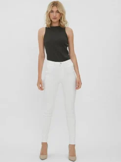 VMSOPHIA Hög Midja Skinny Fit Jeans