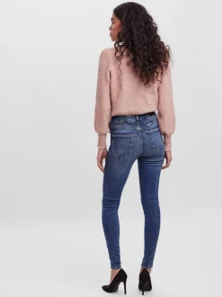 VMSOPHIA Hög Midja Skinny Fit Jeans