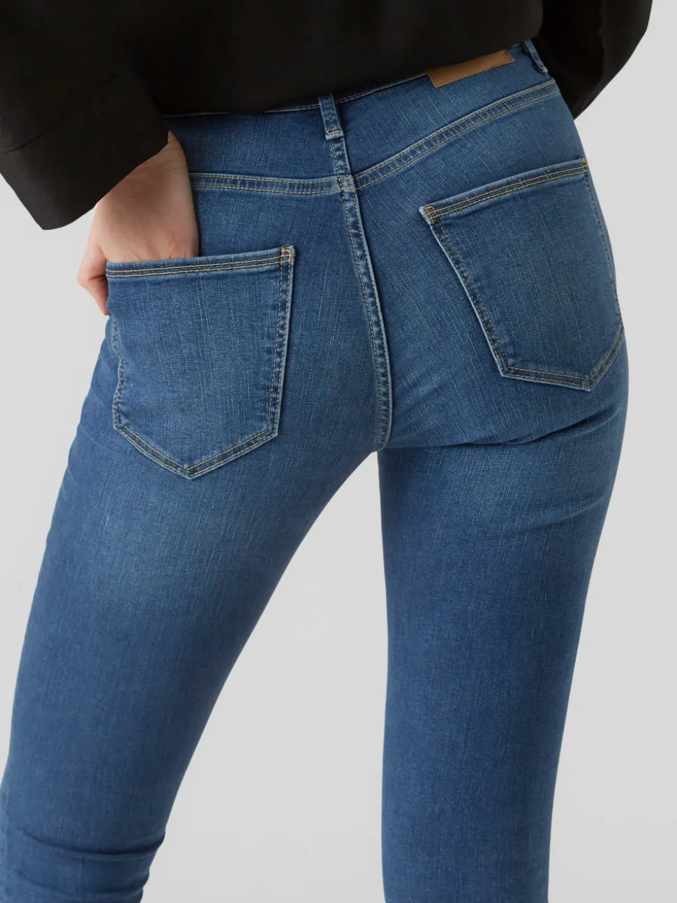 VMSOPHIA Hög Midja Skinny Fit Jeans