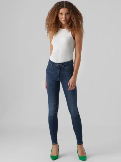 VMSOPHIA Hög Midja Skinny Fit Jeans