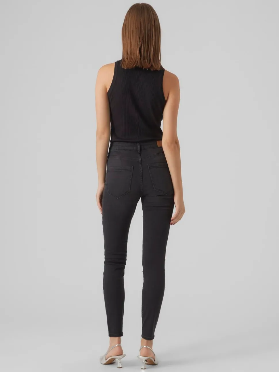 VMSOPHIA Hög Midja Skinny Fit Jeans